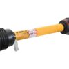 GARDLOC PTO Aksel - (Lz) Længde: 880mm, 1 3/8'' x 6 Spline Q.R. til 1 3/8'' x 6 Friløbskobling