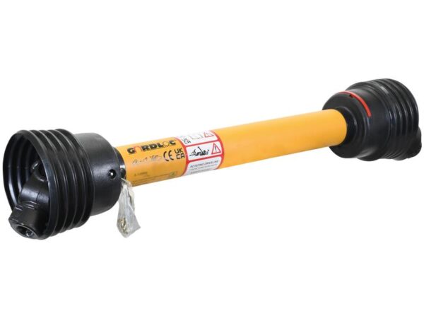 GARDLOC PTO Aksel - (Lz) Længde: 880mm, 1 3/8'' x 6 Spline Q.R. til 1 3/8'' x 6 Friløbskobling