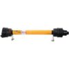 GARDLOC PTO Aksel - (Lz) Længde: 1010mm, 1 3/8'' x 6 Spline Q.R. til 1 3/8'' x 6 Friløbskobling