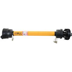 GARDLOC PTO Aksel - (Lz) Længde: 1010mm, 1 3/8'' x 6 Spline Q.R. til 1 3/8 x 6 Friktionsskive