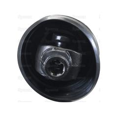 GARDLOC PTO Aksel - (Lz) Længde: 1010mm, 1 3/8'' x 6 Spline Q.R. til 1 3/8 x 6 Friktionsskive