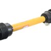 GARDLOC PTO Aksel - (Lz) Længde: 860mm, 1 3/8'' x 6 Spline Q.R. til 1 3/8 x 6 Friktionsskive