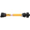 GARDLOC PTO Aksel - (Lz) Længde: 860mm, 1 3/8'' x 6 Spline Q.R. til 1 3/8 x 6 Friktionsskive