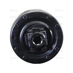 GARDLOC PTO Aksel - (Lz) Længde: 860mm, 1 3/8'' x 6 Spline Q.R. til 1 3/8 x 6 Friktionsskive
