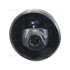 GARDLOC PTO Aksel - (Lz) Længde: 860mm, 1 3/8'' x 6 Spline Q.R. til 1 3/8 x 6 Friktionsskive