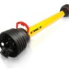 GARDLOC PTO Aksel - (Lz) Længde: 1010mm, 1 3/8'' x 6 Spline Q.R. til 1 3/8'' x 6 Spline Q.R.
