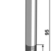 Bolt M12x1,75x95 u. møtrik