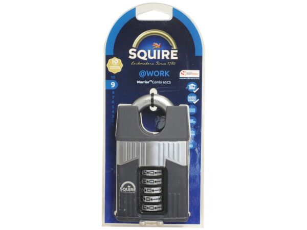 Squire 65CS COMBI Hængelås Combi, Bredde (mm): 65mm (Sikkerhedsklasse: 8)