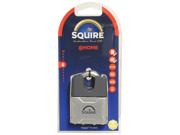 Squire P4 45CS Hængelås Vulcan, Bredde (mm): 48mm (Sikkerhedsklasse: 6)