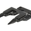Dobbeltfinger 12mm (Sort) Passer til: 1070101