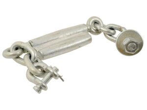 Stabilisatorkæde - Sjækel Ø16mm - Gevind Ø18mm - Min. længde:430mm - M16 x 2 Millimeter