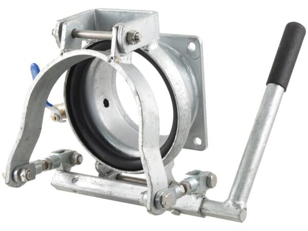 Kobling QR m/flange - Hun 6'' (159mm) x (150mm) (galvaniseret)