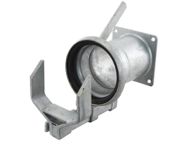 Kobling QR m/flange - Hun 6'' (159mm) x (150mm) (galvaniseret)