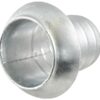 Kobling m/slangestuds og lukkebeslag - Han 8'' (216mm) x8'' (200mm) (galvaniseret)