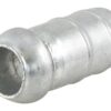 Kobling m/slangestuds og lukkebeslag - Han 3'' (89mm) x3 1/2'' (89mm) (galvaniseret)