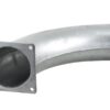 Bøjning 90° m/dobbelt flange 6'' (150mm) (galvaniseret)