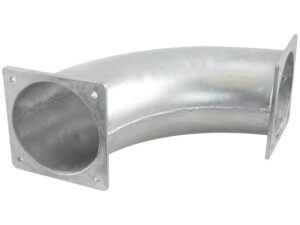 Bøjning 90° m/dobbelt flange 8'' (200mm) (galvaniseret)