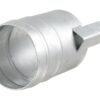 Kobling m/slangestuds og håndtag - Han 6'' (150mm) x6'' (150mm) (galvaniseret)