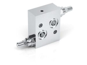 MARCHESINI OMS Line ventil dual cross OMP/OMR Danfoss 1/2'' BSP (50 L/min Flowhastighed)