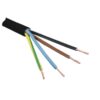 Kabel 4x1.5mm² (50m) Sort