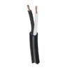 Kabel 2x1mm² (50m) Sort