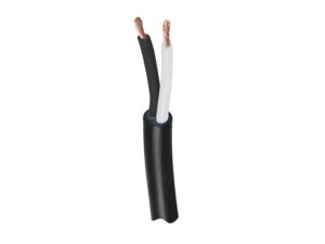 Kabel 2x1mm² (50m) Sort