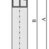 Bolt Ø22 for liftarm Cat. I