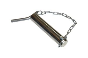 Trækbolt med kæde og ringsplit for liftarme