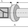 Bolt for liftarm for påsvejsning