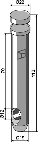 Topstangs bolt