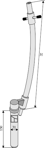 Anhængersikringsbolt Deutz model