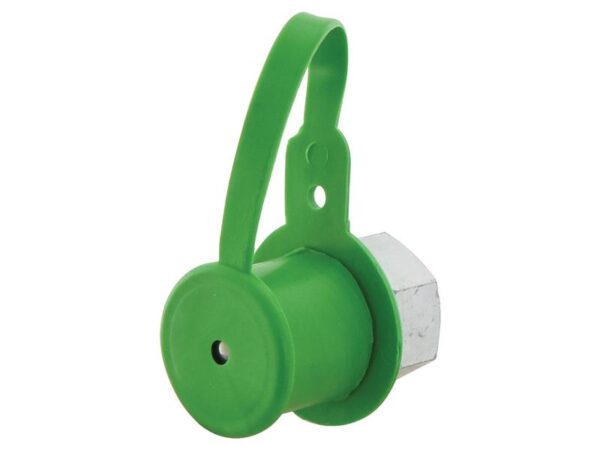 Sparex Støvhætte Grøn PVC Passer på: 1/2'' Han-kobling