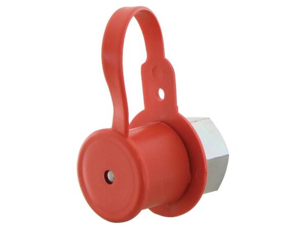 Sparex Støvhætte Rød PVC Passer på: 1/2'' Han-kobling