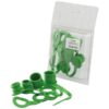 Sparex Støvhætte Grøn PVC Passer på: 1/2'' Han- og hunkobling (Agripak 4 stk.)