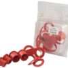Sparex Støvhætte Rød PVC Passer på: 1/2'' Han- og hunkobling (Agripak 4 stk.)