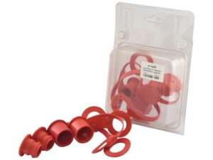 Sparex Støvhætte Rød PVC Passer på: 1/2'' Han- og hunkobling (Agripak 4 stk.)