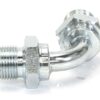 Hydraulikadapter 3/8'' BSP Han x 3/8'' BSP Han 90° Bøjning