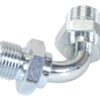 Hydraulikadapter 1/2'' BSP Han x 1/2'' BSP Han 90° Bøjning