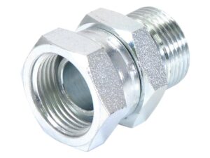 14129_pic1 Hydraulikadapter 1'' BSP Han x 1'' BSP Drejelig hun