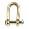 Sjækel (m/split), Stift Ø8mm, Kæbebredde: 13mm