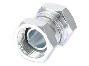 14166_pic1 Hydraulikadapter 1'' BSP Drejelig hun x 1'' BSP Drejelig hun