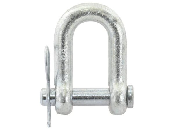 Sjækel (m/split), Stift Ø11mm, Kæbebredde: 22mm