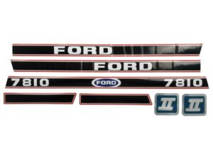 Emblemsæt - Ford / New Holland 7810