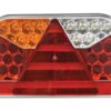 LED Baglygte, Funktion: 7, Lys, bremselys, blinklys, tågelys, baklys, nummerpladelys, refleks, Venstre, 12-36V