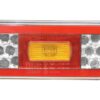 LED Baglygte, Funktion: 6, Lys, bremselys, blinklys, tågelys, nummerpladelys, refleks, Højre/Venstre, 12-24V