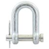 Sjækel (m/split), Stift Ø13mm, Kæbebredde: 25.4mm