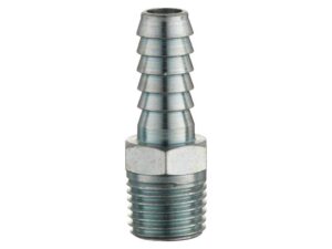 Slangestuds 5/16 ID - slange til 1/4'' BSPT udvendigt gevind