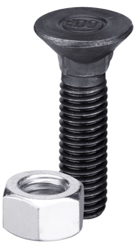 Plovbolt DIN608 M14x2x35 med møtrik