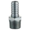 Slangestuds 3/8 ID - slange til 3/8'' BSPT udvendigt gevind