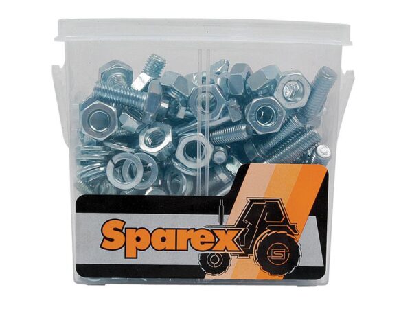 Bolt, Størrelse: M6 - 10x25 - 75mm (DIN 931) 100 stk. Small Bucket